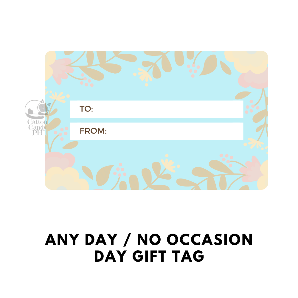 Any Day / No Occasion Gift Tags | Card 10 pcs per pack