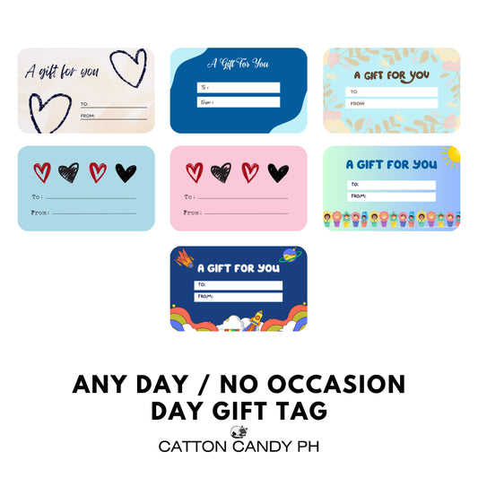 Any Day / No Occasion Gift Tags | Card 10 pcs per pack