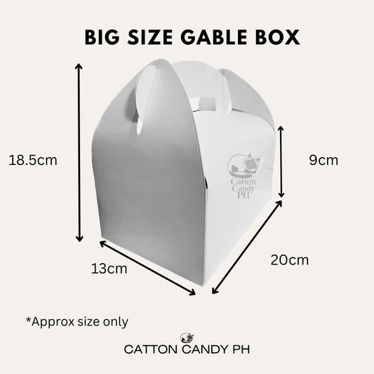 Big Size Birthday Gable | Donut | Munchkin | Gift Favor Party Loot Box