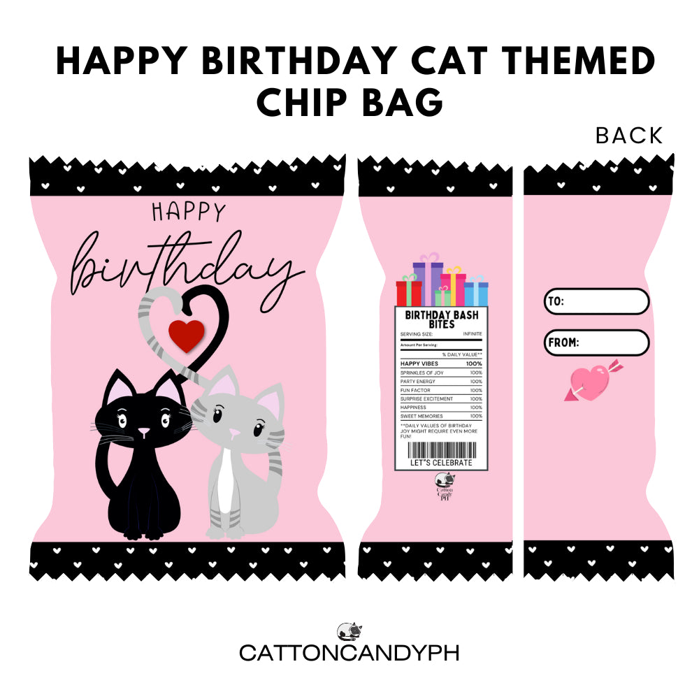 Happy Birthday Chip Bag