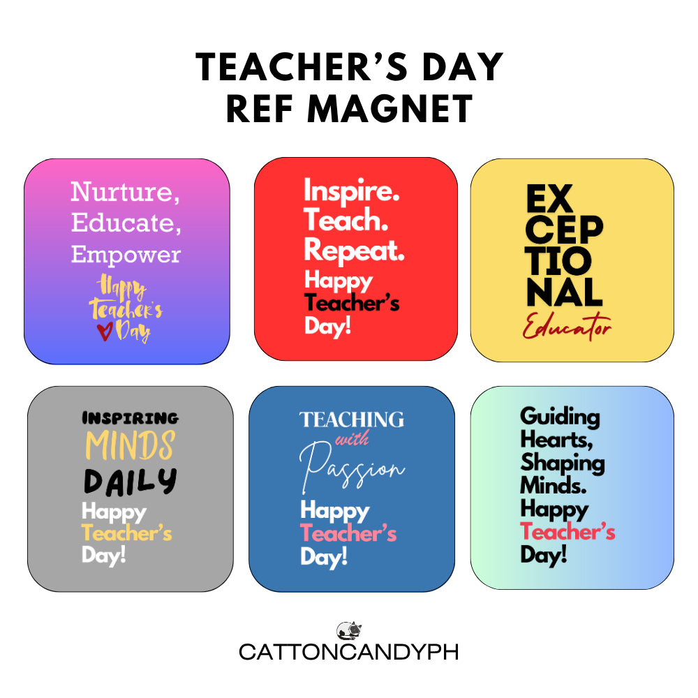 Teacher's Day Gift 2x2" Fridge Magnet β Teacher Appreciation Gift