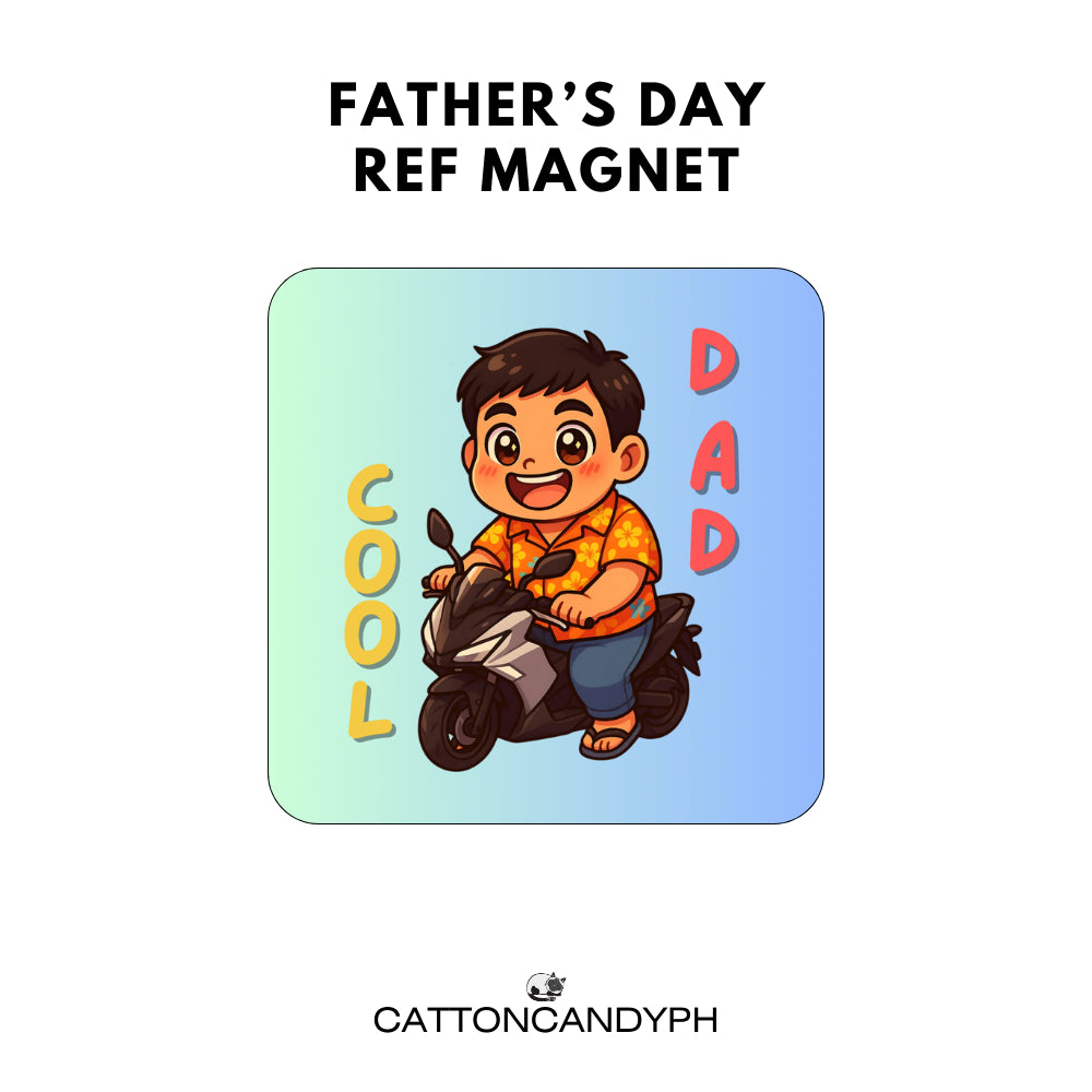 Father's Day Gift 2x2" Fridge Magnet – Keepsake for Dad