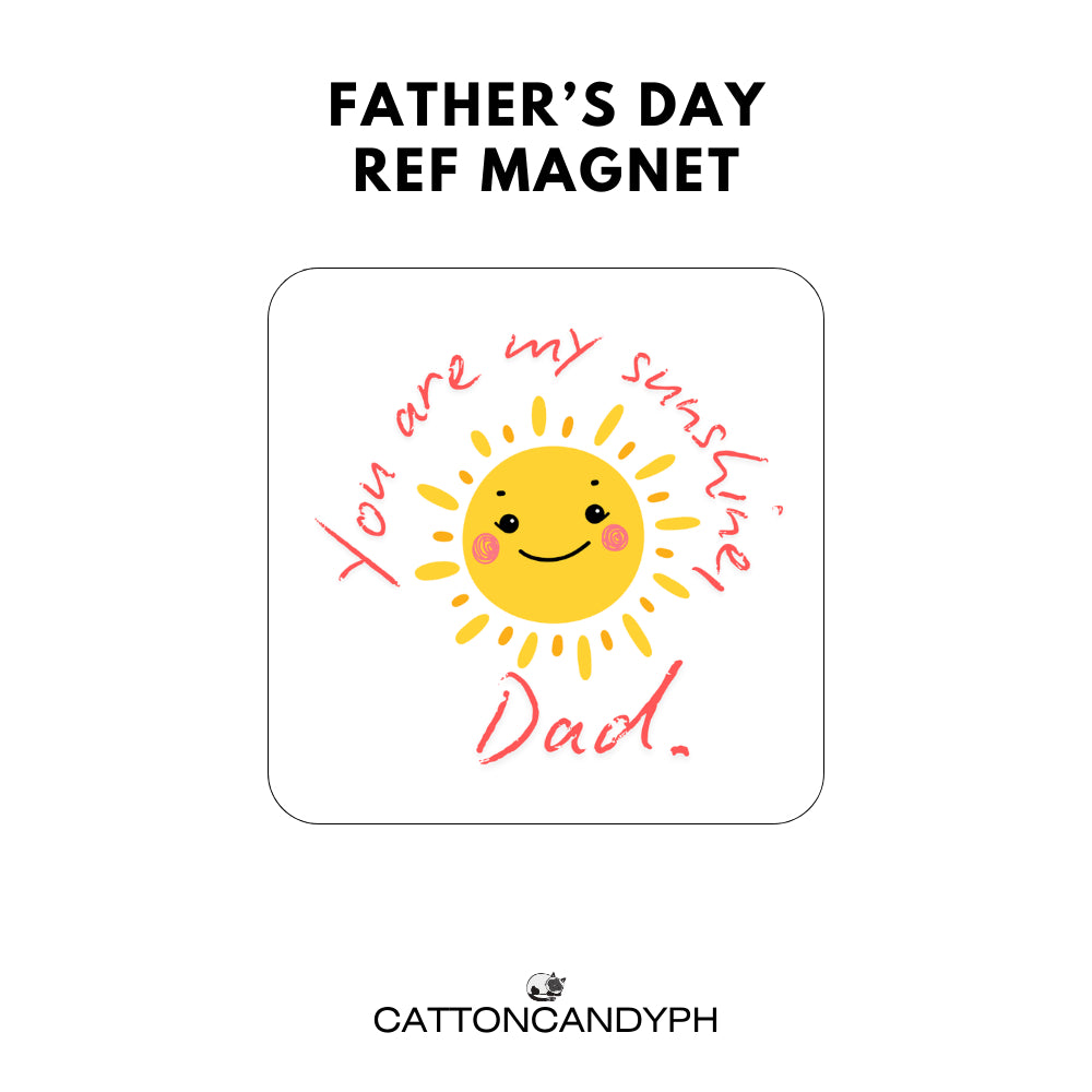 Father's Day Gift 2x2" Fridge Magnet – Keepsake for Dad