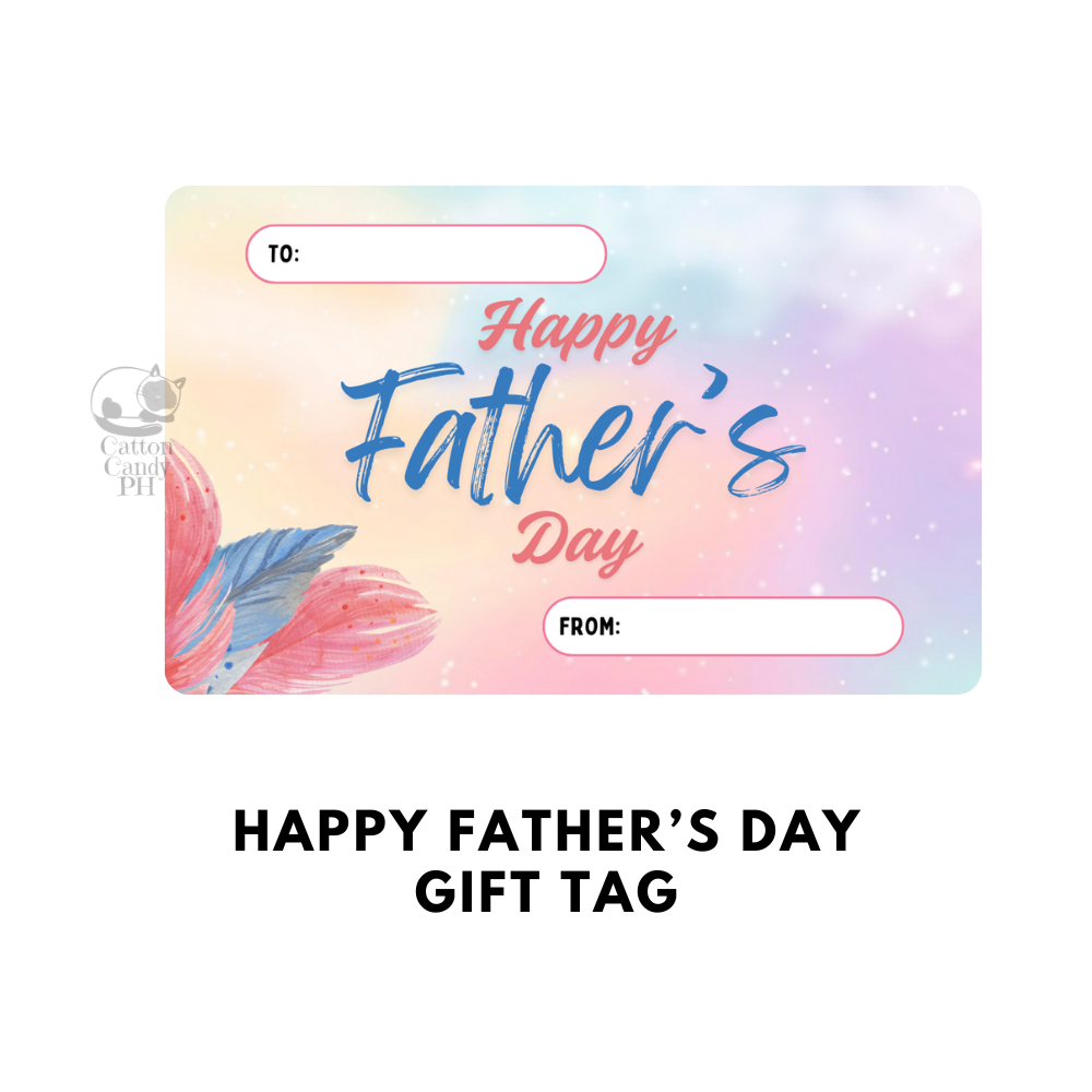 Happy Father's Day Gift Tags | Card 10 pcs per pack