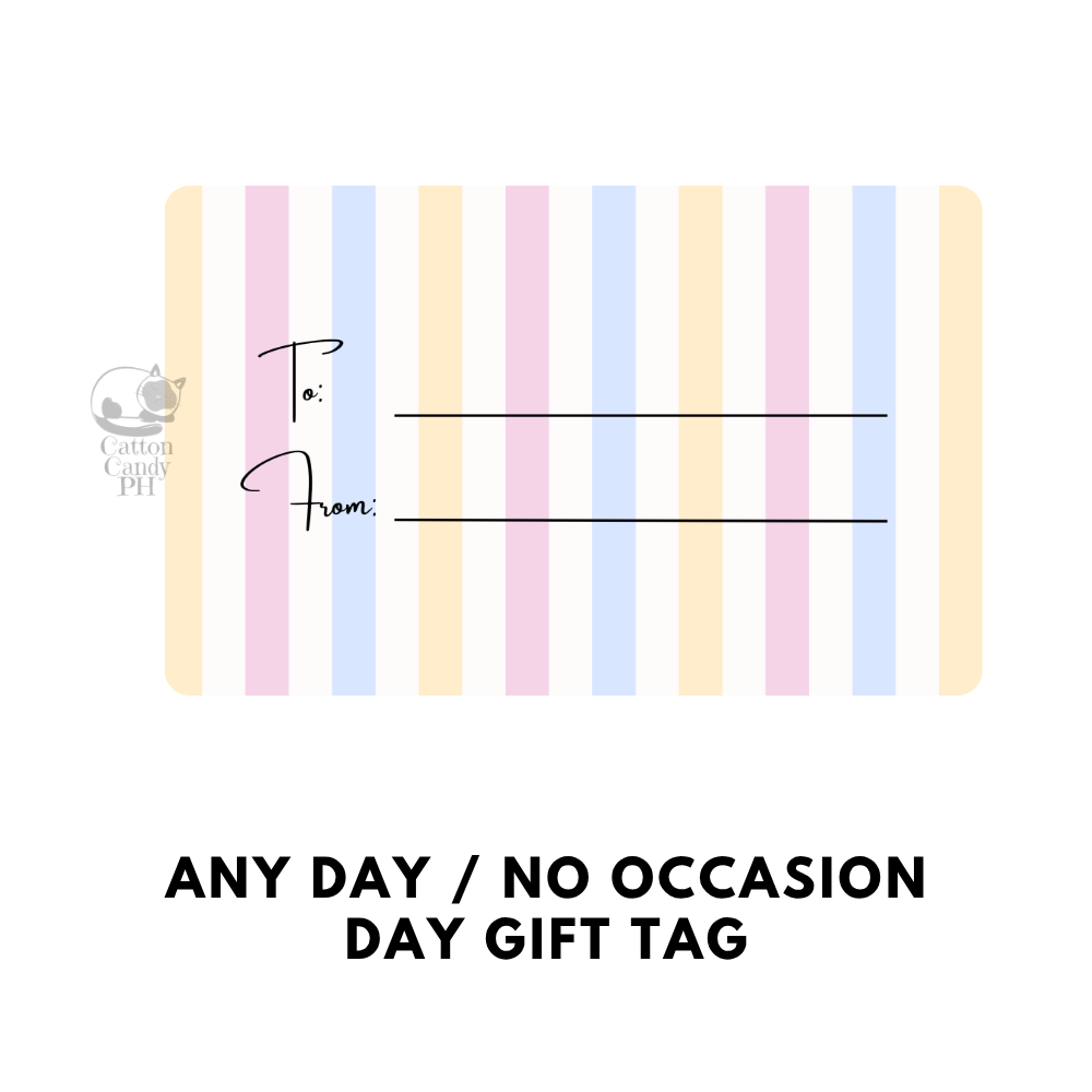 Any Day / No Occasion Gift Tags | Card 10 pcs per pack