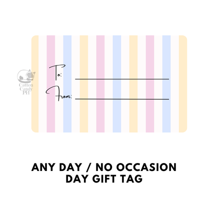 Any Day / No Occasion Gift Tags | Card 10 pcs per pack