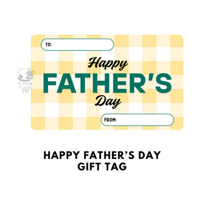 Happy Father's Day Gift Tags | Card 10 pcs per pack