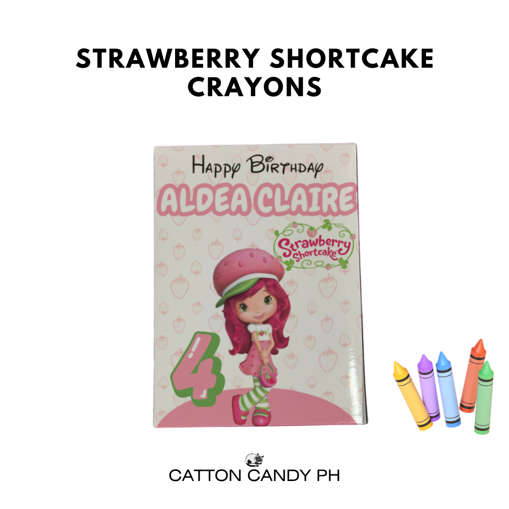 Personalized Crayons Birthday Loot bag fillers Party Souvenir