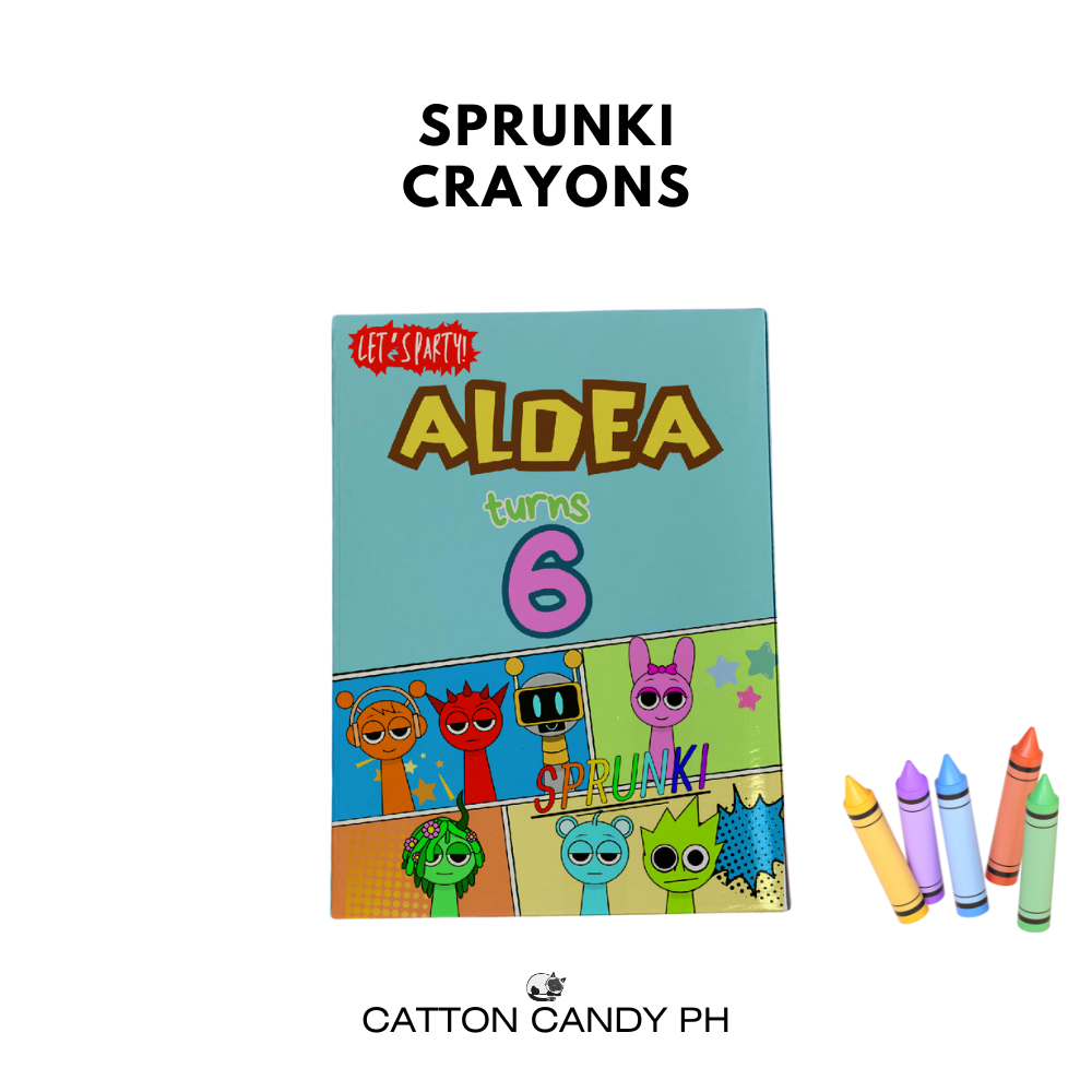 Personalized Crayons Birthday Loot bag fillers Party Souvenir