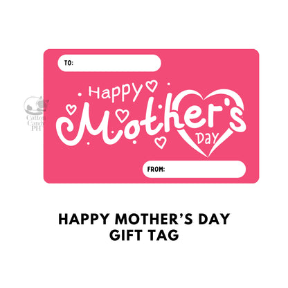 Happy Mother's Day Gift Tags | Card 10 pcs per pack