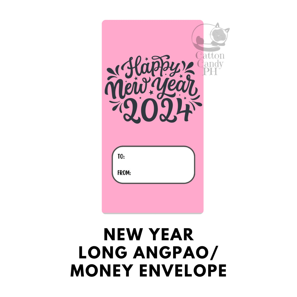 2026 New Year-Themed Long Angpao Money Envelope: Festive Cash Gift Holder for Holiday Giving