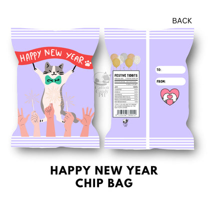 Christmas Mini Chip Bag | Cute Size Chip Bag | Angpao | Money Envelope 12 pcs per pack