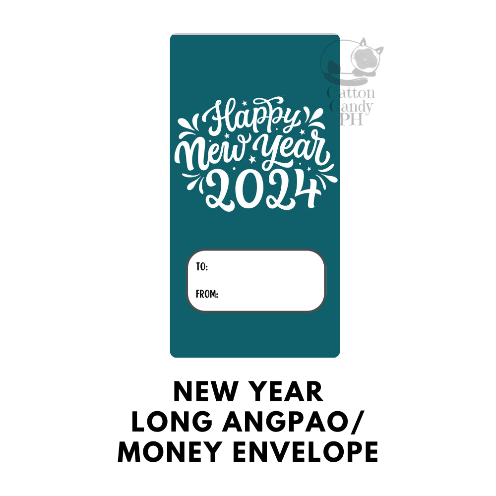 2026 New Year-Themed Long Angpao Money Envelope: Festive Cash Gift Holder for Holiday Giving