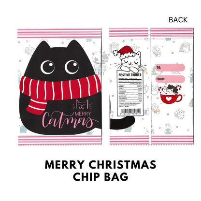 Christmas Mini Chip Bag | Cute Size Chip Bag | Angpao | Money Envelope 12 pcs per pack