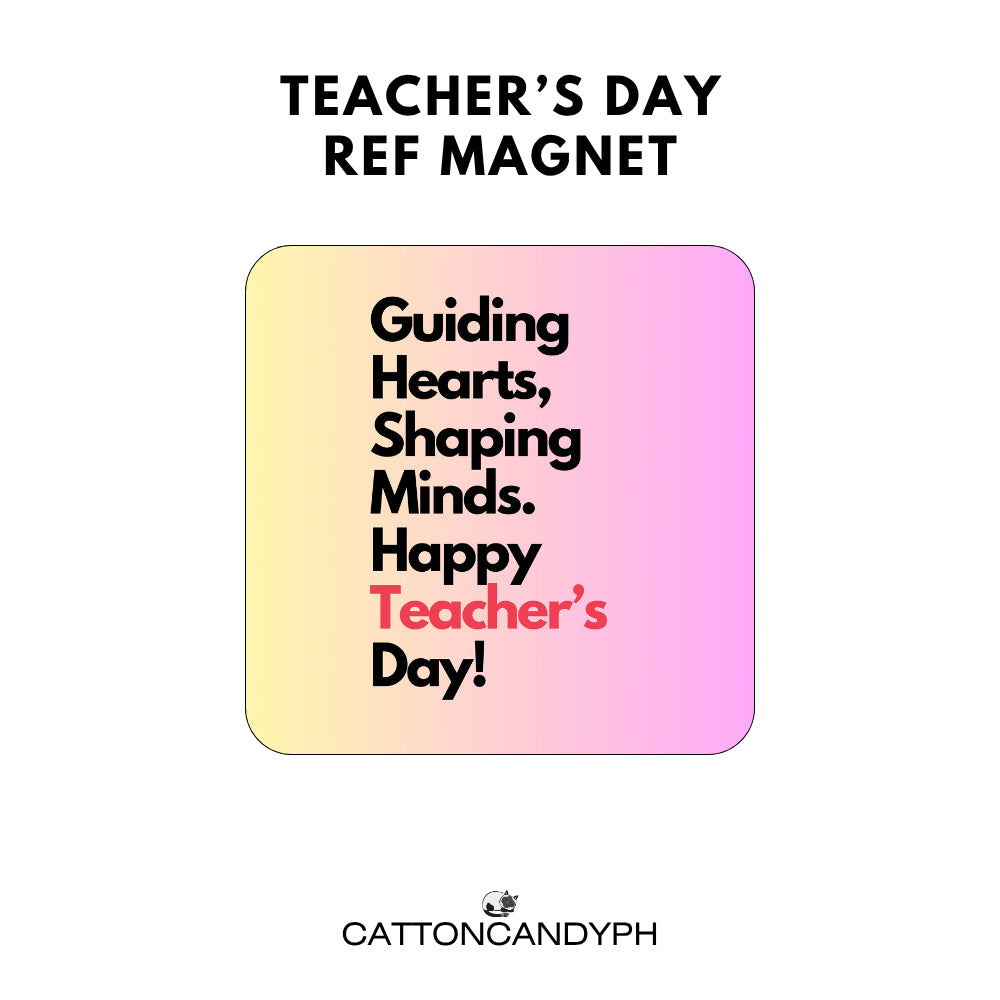 Teacher's Day Gift 2x2" Fridge Magnet – Teacher Appreciation Gift
