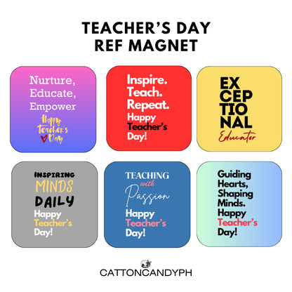 Teacher's Day Gift 2x2" Fridge Magnet – Teacher Appreciation Gift