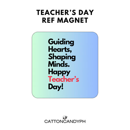 Teacher's Day Gift 2x2" Fridge Magnet – Teacher Appreciation Gift