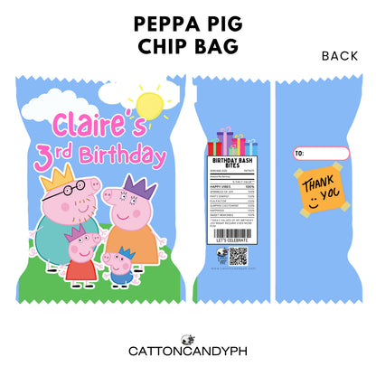 Personalized Birthday Loot Bag Party Favor Souvenir Chip Bag