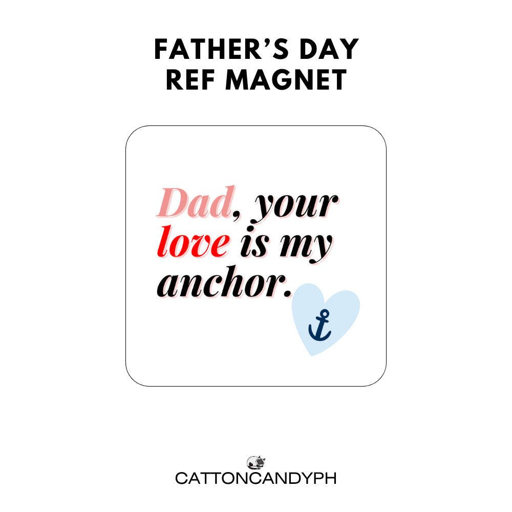 Father's Day Gift 2x2" Fridge Magnet – Keepsake for Dad