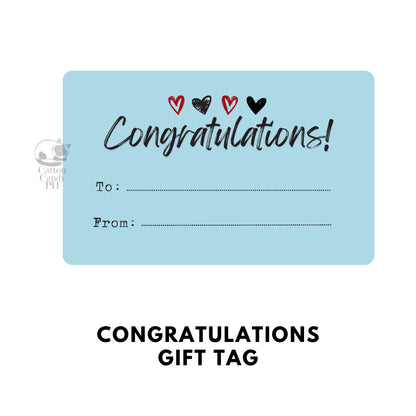 Conratulations Gift Tags | Card 10 pcs per pack