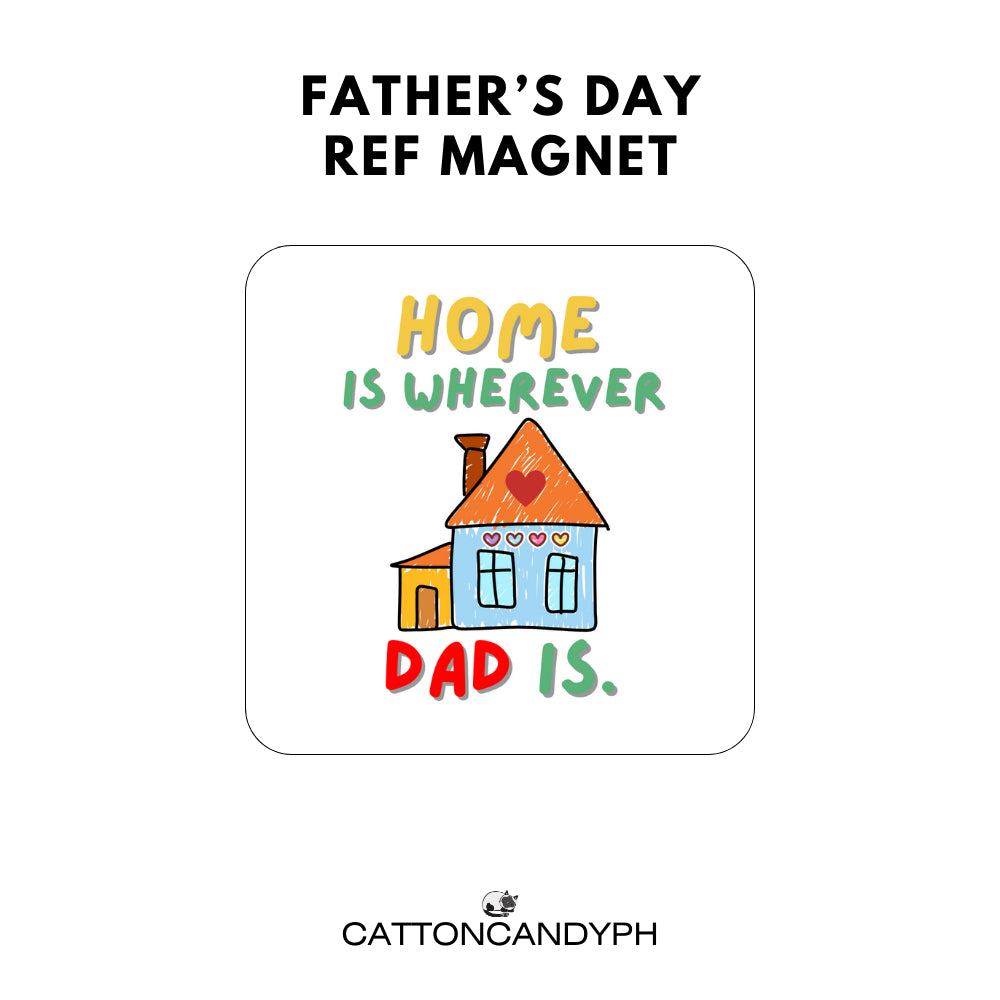 Father's Day Gift 2x2" Fridge Magnet – Keepsake for Dad