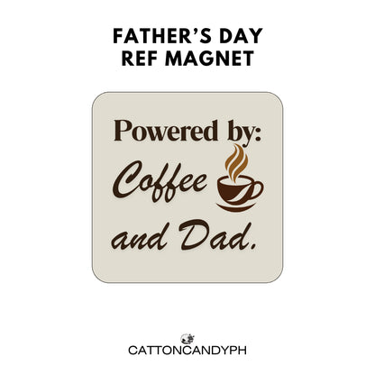 Father's Day Gift 2x2" Fridge Magnet – Keepsake for Dad