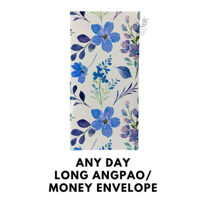 Any Day Long Angpao Money Envelope: Festive Cash Gift Holder