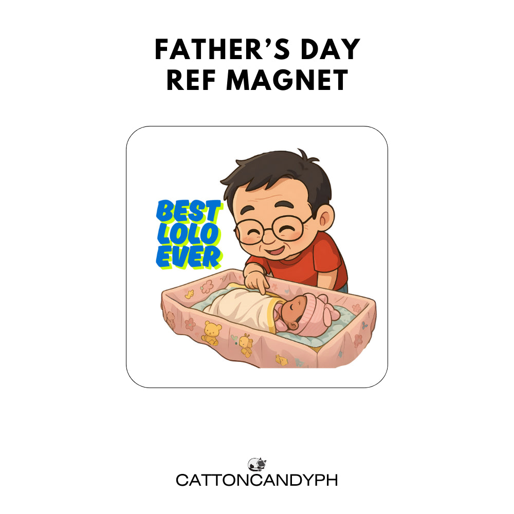 Father's Day Gift 2x2" Fridge Magnet – Keepsake for Dad