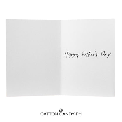 Happy Father's Day Greeting Card (Strawberry) with Envelope