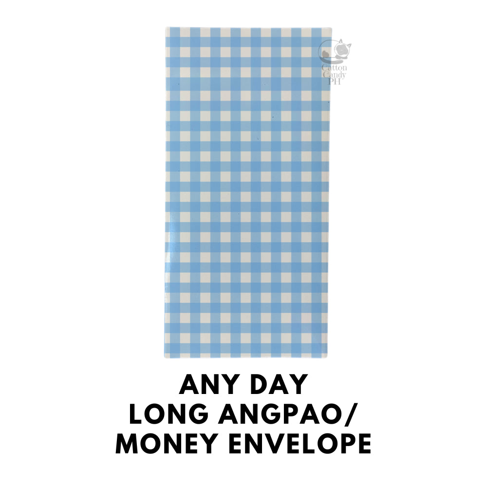 Any Day Long Angpao Money Envelope: Festive Cash Gift Holder